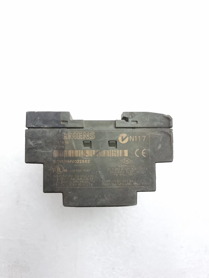 USED SIEMENS 6ED1052-1MD00-0BA5 LOGO WITH EXPANSION MODULE DM8 12/24R 12/24VDC